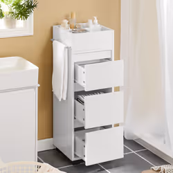 SoBuy BZR29-W bathroom storage cabinet