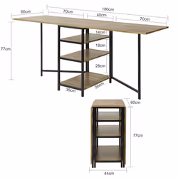 SoBuy FWT62-N kitchen/dining table - Additional view 4