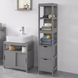 SoBuy FRG126-SG living room storage cabinets