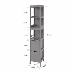 SoBuy FRG126-SG living room storage cabinets - Additional view 4