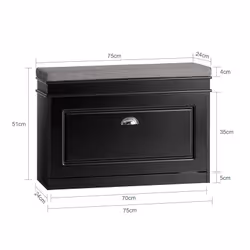 SoBuy FSR82-L-SCH shoe organizer Open - Additional view 4