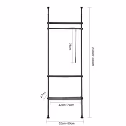 SoBuy KLS07-SCH clothing hanger - Additional view 3