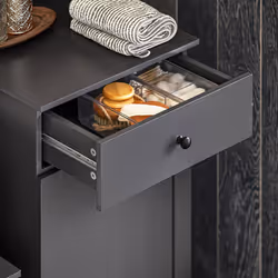 SoBuy BZR21-DG, Bathroom Laundry Basket Laundry Cabinet Bathroom - Additional view 8