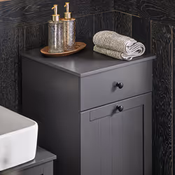 SoBuy BZR21-DG, Bathroom Laundry Basket Laundry Cabinet Bathroom - Additional view 9