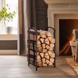 SoBuy SDA01-SCH firewood cart/rack