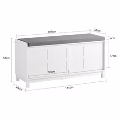 SoBuy FSR86-W shoe organizer Open - Additional view 5