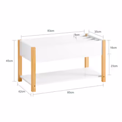 SoBuy KMB35-W kids storage cabinet Chest cabinet - Additional view 4