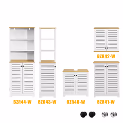 SoBuy BZR40-W bedroom vanity/vanity set - Additional view 7