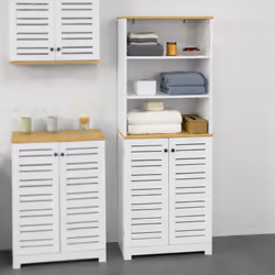 SoBuy BZR44-W living room storage cabinets - Additional view 2
