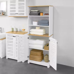 SoBuy BZR44-W living room storage cabinets - Additional view 3