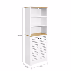 SoBuy BZR44-W living room storage cabinets - Additional view 4