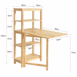 SoBuy FWT70-N kitchen/dining table - Additional view 4