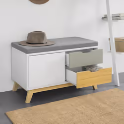 SoBuy FSR92-W shoe organizer Open