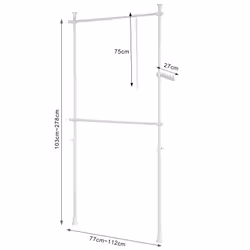 SoBuy FRG109-W clothing hanger - Additional view 4