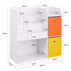 SoBuy KMB37-W kids storage cabinet Chest cabinet - Additional view 5