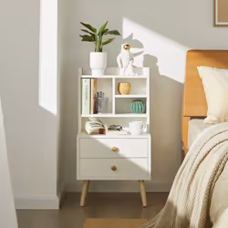 SoBuy FBT100-W nightstand/bedside table