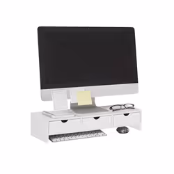 SoBuy BBF03-W, Monitor Stand Computer Screen Monitor Riser Desk