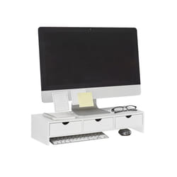 SoBuy BBF03-W, Monitor Stand Computer Screen Monitor Riser Desk