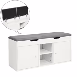 SoBuy FSR96-W, Open, 1000 mm, 480 mm, 340 mm, 1 pc(s), Germany