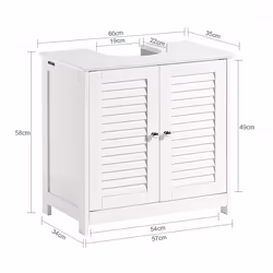 SoBuy FRG237-II-W bedroom vanity/vanity set - Additional view 4