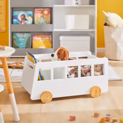 SoBuy KMB41-W kids storage cabinet Chest cabinet