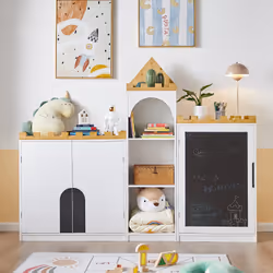 SoBuy KMB43-W kids storage cabinet Chest cabinet - Additional view 4