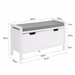 SoBuy FSR97-W shoe organizer Open - Additional view 4