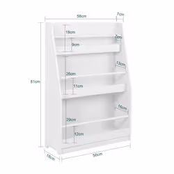 SoBuy KMB45-W kids storage cabinet Chest cabinet - Additional view 4