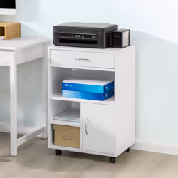 SoBuy FBT106-W nightstand/bedside table