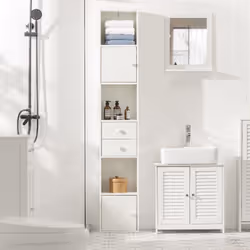 SoBuy STR10-W living room storage cabinets - Additional view 2