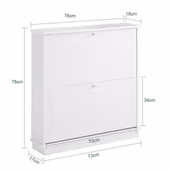 SoBuy FSR99-W shoe organizer Open - Additional view 4