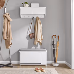 SoBuy FSR105-W shoe organizer Open