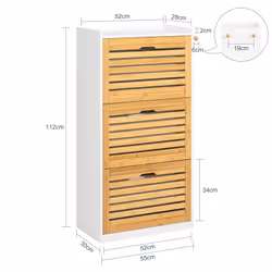 SoBuy FSR108-WN shoe organizer Open - Additional view 4