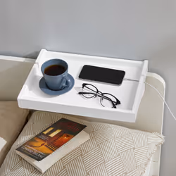 SoBuy NKD01-W nightstand/bedside table
