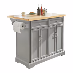 SoBuy FKW71-HG, Extendable Kitchen Storage Trolley Kitchen Island