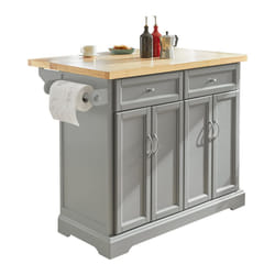 SoBuy FKW71-HG, Extendable Kitchen Storage Trolley Kitchen Island