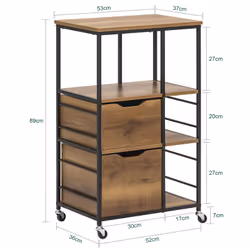 SoBuy FKW111-PF food service cart - Additional view 4