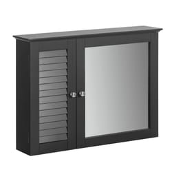 SoBuy BZR55-DG living room storage cabinets
