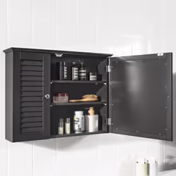 SoBuy BZR55-DG living room storage cabinets