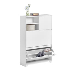SoBuy FSR111-W shoe organizer Open