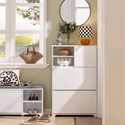 SoBuy FSR111-W shoe organizer Open