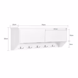 SoBuy FHK24-W clothing hanger - Additional view 5