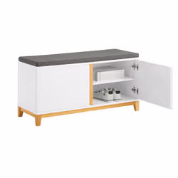 SoBuy FSR117-W, Open, Medium Density Fibreboard (MDF), 900 mm, 460 mm, 340 mm, 1 pc(s)