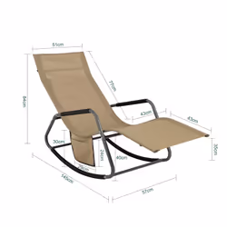 SoBuy OGS47-KA rocking chair/glider - Additional view 4