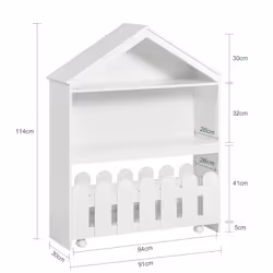 SoBuy KMB52-W kids storage cabinet Chest cabinet - Additional view 4