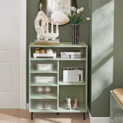 SoBuy FSB61-GR shoe organizer Open