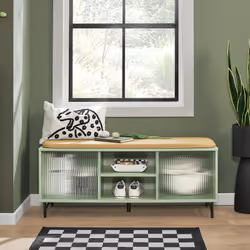 SoBuy FSR115-GR shoe organizer Open