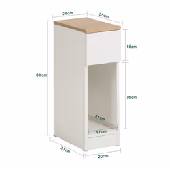 SoBuy FBT111-WN nightstand/bedside table - Additional view 4