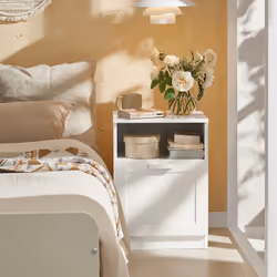 SoBuy FBT112-W nightstand/bedside table