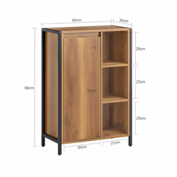 SoBuy BZR65-PF bathroom storage cabinet - Additional view 4